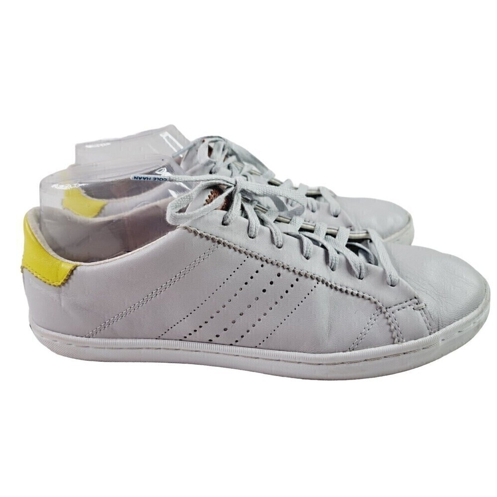 Cole Haan W07341 Womens Carrie Sneakers Shoes Low Top GrayLeather Size 9.5 B